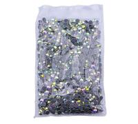 Strass hotfix Strass en cristal HotFix avec colle sur le dessous, toutes tailles, for couture et tissu, vêtements, chaussures, sacs, décoration pour Bricolage(Clear AB,Mix ss3-ss30 1440pcs)