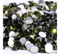 Strass hotfix Strass en cristal Non correcteurs, verre Super brillant, décoration 3D Nail Art, vêtements for robe à faire soi-même pour Bricolage(Olivine,Ss10 1440pcs)