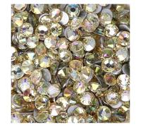 Strass hotfix Strass non thermocollants SS3-SS30, cristaux à dos plat, pierres précieuses for ongles, strass diamant coller pour Bricolage(YELLOW,SS16-1440PCS)