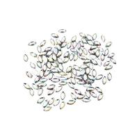 Strass œil de cheval multi-tailles, dos plat, 3D, non thermocollant, décoration for nail art, mariage(2x4mm 1.9g 400pcs)