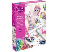 Strass Multicolore - SENTOSPHERE - Art & Créations - Stickers à diamanter - 15 stickers - Décorer ses accessoires - Dès 8 ans