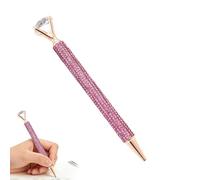 Strass Pen - Bling Pens Bulk | Sparkly Push-Button Ballpoint Writing Tool With Large Gem | Sparkly Strass Writing Pens For Friends Coworkers Teacher Nurse Work Desk Word Offices Birthday