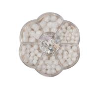 Strass pour ongles - Rectangle - Pierres précieuses - Perles 3D - Fleurs - Décoration artistique pour ongles en acrylique