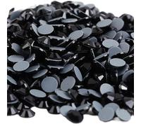 Strass Strass thermocollant noir for nail art, tissu et vêtement(Ss40-144pcs)