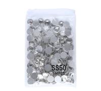 Strass Strass transparents SS3-SS60 non thermocollants, accessoire de décoration DIY(SS50-144Pcs)