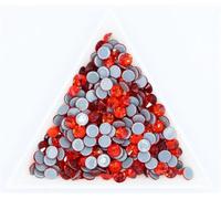 Strass Thermocollant Cristal AB Hotfix strass verre fer sur for Nail Art couture tissu décoration(Light Siam,Ss30 288pcs)