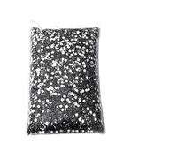 Strass Thermocollant Gros paquet de strass thermocollants en résine, non, cristaux plats, paillettes, pierres for ongles(Black diamond,PCS_5MM 3000PCS)
