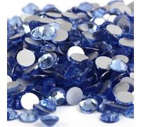 Strass Thermocollant Strass en cristal Non correcteurs, verre Super brillant, décoration 3D Nail Art, vêtements for robe à faire soi-même(Light Sapphire,Ss2 1440pcs)