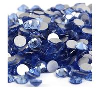 Strass Thermocollant Strass Hotfix, pierres précieuses éblouissantes, strass 3D for nail art, cristal, décorations Nail Art non Hotfix(Light Sapphire,SS3-1440pcs)