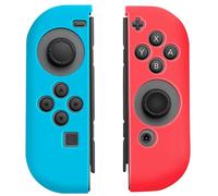 Housse en silicone pour manettes Joy-Con Nintendo Switch Switch Lite Switch OLED - Straße Game ® Bleu Rouge