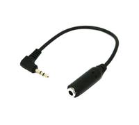 Straße Tech Câble Adaptateur Audio Jack 2.5 mm Mâle vers 3.5 mm Femelle - Sortie Casque - Mono ou Stéréo - 17 cm - Compatible Appareils avec Prise Jack 2.5 mm