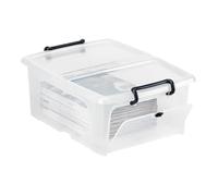 Strata Be Cep Boîte D'archive 240 X 320 Mm 20 Litres Cristal (Pack De 5)