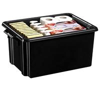 Strata by CEP Bac de Rangement Recyclé 32 L - Sachet HW046R Noir