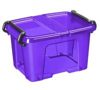 Petite Boîte de rangement 6 litres avec couvercle papillon