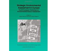 Strategic Environmental Assessment In Europe