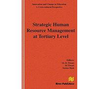 Strategic Human Resource Management At Tertiary Level