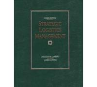 Strategic Logistics Management, The Irwin Series in Marketing Douglas M. Lambert, James R. Stock (Auteur)