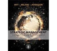 Strategic Management Concepts Cases Co R Duane Ireland, Robert E Hoskisson, Michael A Hitt (Auteur)