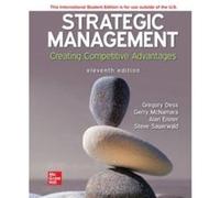 Strategic Management Creating Competitive Advantages ISE by Gerry McNamara Gerry McNamara (Auteur)