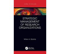 Strategic Management Of Research Organizations