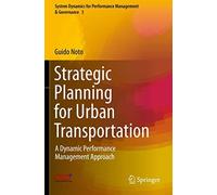 Strategic Planning For Urban Transportation