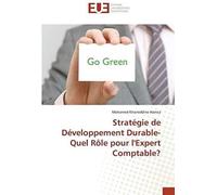 Stratégie De Développement Durable-Quel Rôle Pour L'expert Comptable?