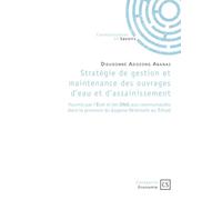 Stratégie de gestion et maintenance des ouvrages d'eau et d'assainissement