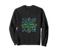 Stratégie de Revenu diversifiée Conception d'esprit de Croissance Sweatshirt