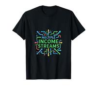 Stratégie de Revenu diversifiée Conception d'esprit de Croissance T-Shirt