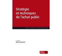 Stratégie et techniques de l'achat public (2e éd.) - Olivier GIANNONI - Berger-Levrault - broché - Etude