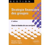 Stratégie financière des groupes: Cours et études de cas corrigées