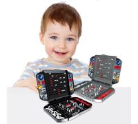 Stratégie Sea Battle - Jeu Amical pour Enfant, Set À Deux Joueurs | Jouet De Pensée Critique, Conception De Stockage Facile, Jeu De Société De Voyage, Dure du Interactif pour Enfant Huit À Do