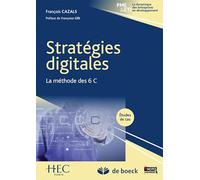 Stratégies digitales: La méthode des 6 C