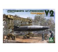 Stratenwerth 16t Strabokran 1944/45 Production Avec V-2 Rocket & Vidalwagen - Takom Tak02123-Takom