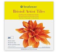 Strathmore 062105972 Lot de 20 dalles d'artiste Multicolore 15,2 x 15,2 cm