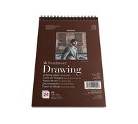 Strathmore 400 Drawing Bloc, 24 Feuille, 14,7 X 21 CM, 130 G/M², Crème