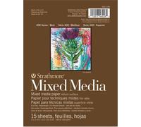 Strathmore 400 Series Mixed Media Carnet de croquis 15 15 x 20 cm 300 g
