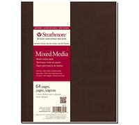 Strathmore Artist – Journal d'art Série 500 567-7 – Médias mixtes 19,7×24,8 cm 32 feuilles Blanc