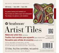 Strathmore Artist Tiles 6"X6" 10/Pkg-Watercolor