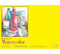 Strathmore Bloc de papier aquarelle série 300 pour peinture et art, Coldpress, 55,9 x 76,2 cm, 8 feuilles