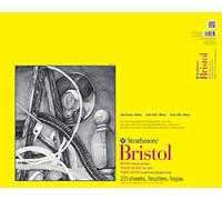 Strathmore Bristol Bloc de Papier vélin 48,3 x 61 cm, 20 Feuilles, relié, 48,3 x 61 cm