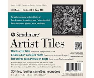 Strathmore Carreaux d'artiste, Multicolore, 15,24 x 15,24 x 1,01 cm