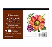 Strathmore - Cartes postales aquarelles, vierges, 15 pièces (l'emballage peut varier) 1 paquet