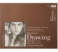 Strathmore Pro-Art Bloc de Papier à Dessin à Spirale 35,6 x 43,2 cm, 24 Feuilles, 35,6 x 43,2 cm