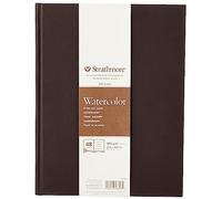 STRATHMORE Série 400 - Carnet Aquarelle 24 feuilles 21.6 x 27.9 cm couverture rigide - 300g/m² - grain fin