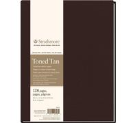 Strathmore Serie 400 Toned Tan Hardbound Book Carnet de croquis 28 x 22 cm 118 g