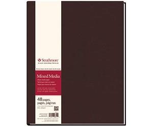 Strathmore Str-566-11 48 Feuilles de No 90 Mixed Media Art Journal, 11 en 35,6 cm