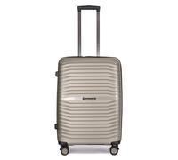 Stratic Bright+ 4 roues valise cabine M 66 cm avec soufflet d'extension beige
