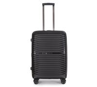 Stratic Bright+ 4 roues valise cabine M 66 cm avec soufflet d'extension noir