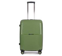 Stratic Bright+ 4 roulettes Trolley M 66 cm avec soufflet d'extension olive